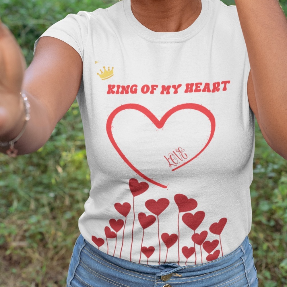 King of my heart/Queen of my heart ,Tee shirts